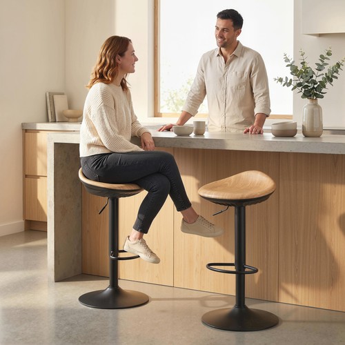 Set bar stools pu - of,
