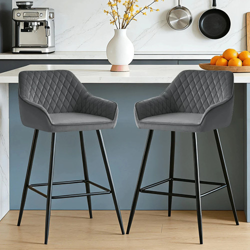 Breakfast bar stools velvet - stools,