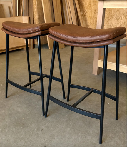 Industrial bar stools set 2 - stools,