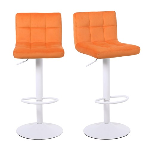 Set orange velvet bar - set,