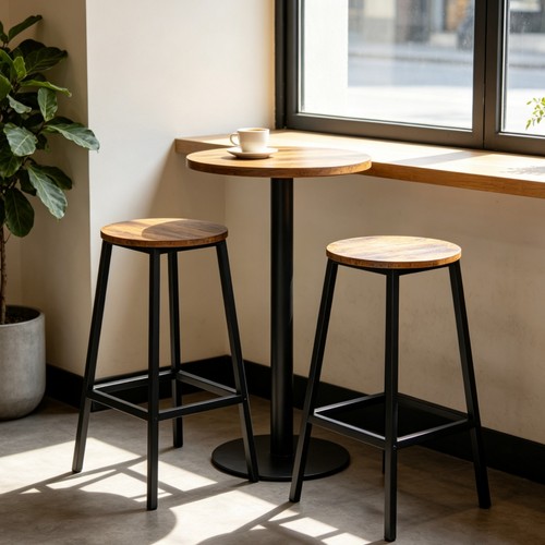 Vintage set bar stools - bar,