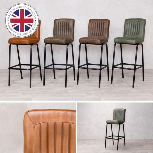 Leather bar stools breakfast - leather,