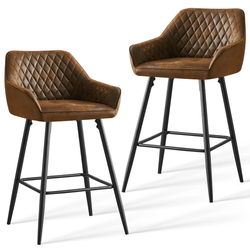 Breakfast bar stools velvet - bar,