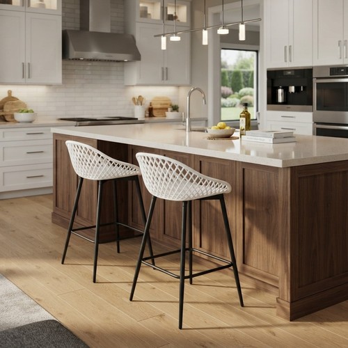 Stylish white breakfast - stylish,